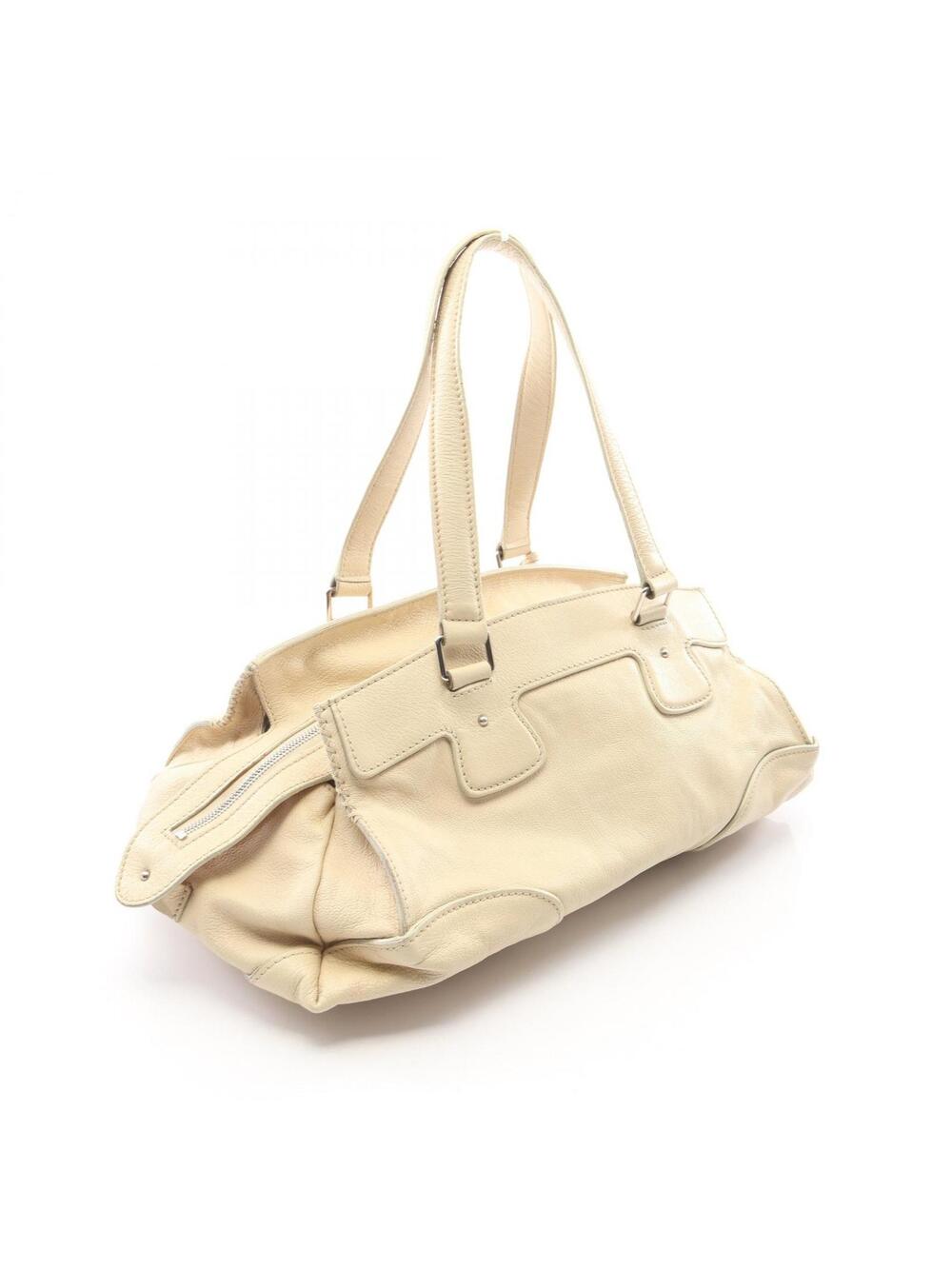 Celine Logo Shoulder Handbag Leather #280311C35B - Picture 2 of 9